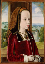 jean-hey-1490-Margaret-of-Austria-druk-sztuka-reprodukcja-dzieł sztuki-wall-art-id-atjqywhdo