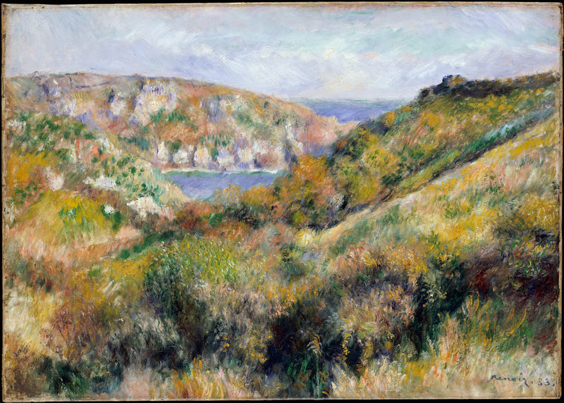 auguste-renoir-1883-hills-around-the-bay-of-moulin-huet-guernsey-art-print-fine-art-reproduction-wall-art-id-atjrs80yi