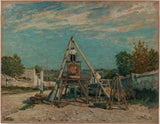 alfred-sisley-1876-pitsawyers-nghệ thuật-in-mỹ thuật-tái sản xuất-tường-nghệ thuật