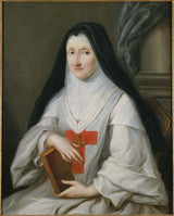 marie-ou-marion-parrocel-1781-mrs-montpeyroux-abbess-of-port-royal-in-paris-14.-arrondissement-kunst-trykk-kunst-reproduksjon-vegg-kunst