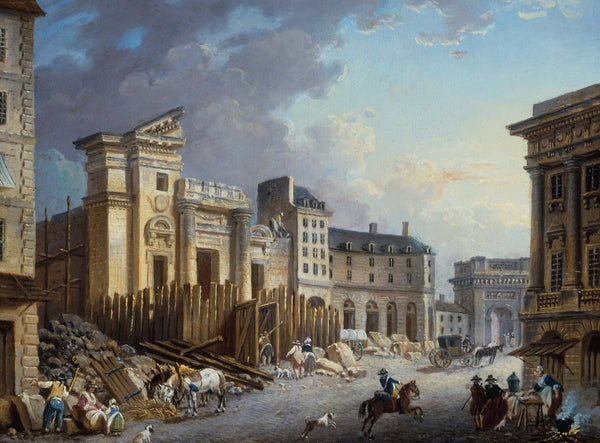 pierre-antoine-demachy-1791-demolition-of-st-bartholomews-church-art-print-fine-art-reproduction-wall-art