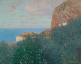 阿尔弗雷德·佐夫（Alfred Zoff）1905年，卡普里岛艺术印刷精美的艺术复制品墙艺术ID-attq51aq4