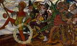 卡爾-斯特拉斯曼-1913-karnevalszug-蒙面藝術印刷-精美藝術複製-牆藝術-id-atttvd0i5