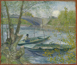вінсент-ван-гог-1887-рибалка-на-весні-пон-де-кліші-аньєр-арт-друк