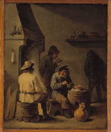 david-ii-le-jeune-teniers-1645-die-sigaarkuns-druk-fynkuns-reproduksie-muurkuns