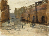 乔治·亨德里克·布雷特纳1880-在鹿特丹的工作在艺术印刷精细艺术复制墙艺术ID-atvmwzp53