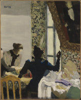 Edouard-Vuillard-1893-l-Aiguillee-the-thread-art-print-fine-art-reprodukcija-zid-umjetnost-id-atxfa14o8