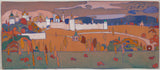 瓦西里康定斯基城墙城市秋季风景艺术印刷美术复制品墙艺术 id-atzxt3c6a