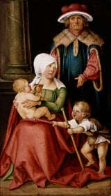 Hans-von-Kulmbach-1511-Marie-Salome-and-Zebedee-s-svoje-synovia Jakub-art-print-fine-art-reprodukčnej-wall-art-id-au0un0kdl