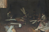约翰-辛格-萨金特-1882-威尼斯玻璃工人-艺术印刷-精美艺术-复制品-墙壁艺术-id-au10qy385