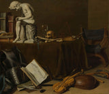 Pieter-Claesz-1628-Vanitas-zátišie-with-the-spinario-art-print-fine-art-reprodukčnej-múr-art-id-au21mzc3a