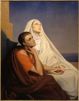 ary-scheffer-st-augustine-and-monica-art-print-fine-art-reproduction-wall-art