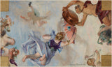 gabriel-ferrier-1892-pariisi-linna-saali-parfüümide-küla-saali eskiis-kunst-print-kujutav kunst-reproduktsioon-seinakunst