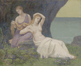 Pierre-Puvis-de-Chavannes-1896-in-the-Heather-Kunstdruck-Fine-Art-Reproduktion-Wandkunst-ID-au4eijl2j