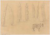 Joseph-以色列-1834-七捆和一匹馬藝術印刷品美術複製品牆藝術 id-au4kb8swd