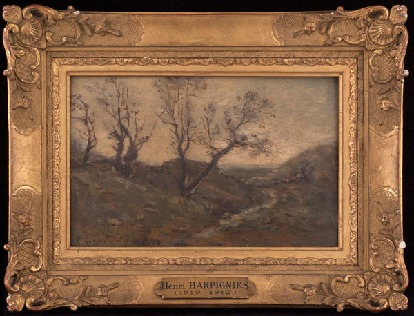 henri-joseph-harpignies-1906-the-stream-art-print-fine-art-reproduction-wall-art