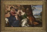paolo-caliari-1547-mistyczne-małżeństwo-świętej-katheryny-z-aleksandrii-druk-reprodukcja-dzieł sztuki-sztuka-ścienna-id-au5we5jzm