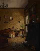 Charles-conner-1885-w-salon-sztuka-druk-reprodukcja-dzieł sztuki-sztuka-ścienna-id-au93w4rzj