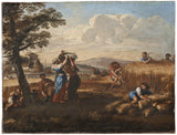 皮耶特罗·达·科尔托纳18世纪的风景与收获的艺术印刷精美的艺术复制品墙艺术ID auahtljk5