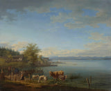 max-joseph-wagenbauer-1813-östra-stranden-av-sjön-starnberg-konsttryck-finkonst-reproduktion-väggkonst-id-aubxhlzrl