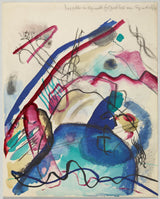 wassily-kandinsky-1913-具有白色边框艺术印花的草稿图精美的艺术复制品-墙-艺术-id-auc36wgf0