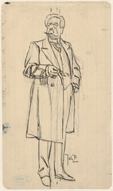 johan-braakensiek-1868-stående-mand-med-en-cigar-i-mund-kunsttryk-fine-art-reproduction-wall-art-id-aucb62n3e