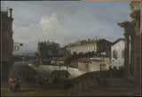 Bernardo Bellotto - 1745-the-lock-at-Dolo-art-print-fine-art-reprodukčnej-wall-art-id-audlslnkp