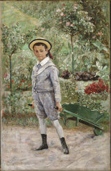 ernst-josephson-1880-chłopiec-z-taczką-druk-sztuka-reprodukcja-dzieł sztuki-sztuka-ścienna-id-aufa0v40b