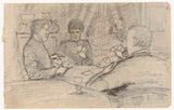 jozef-izraels-1834-gracze-kartowe-drukowanie-reprodukcja-dzieł sztuki-sztuka-ścienna-id-auh6gp1ot
