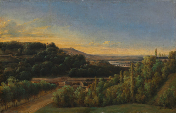 alexandre-pau-de-st-martin-1809-view-of-saint-cloud-near-the-seine-art-print-fine-art-reproduction-wall-art-id-aui7fgu29