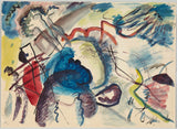 wassily-kandinsky-1913-draftimage-z-białym-obramowaniem-drukiem-reprodukcja-dzieł sztuki-sztuka-ścienna-id-aujk650vt