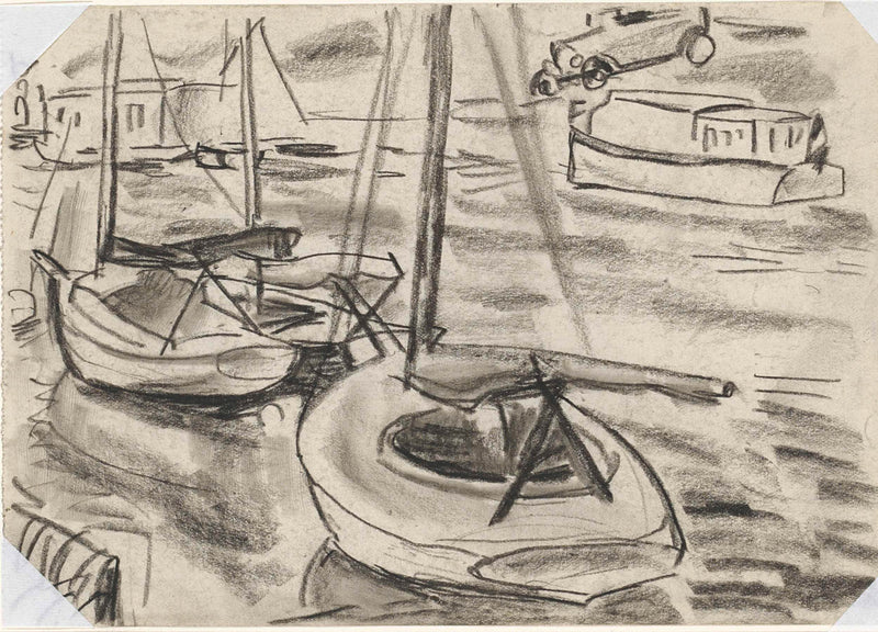 leo-gestel-1925-untitled-sail-boats-on-the-quay-art-print-fine-art-reproduction-wall-art-id-aujy3df7l