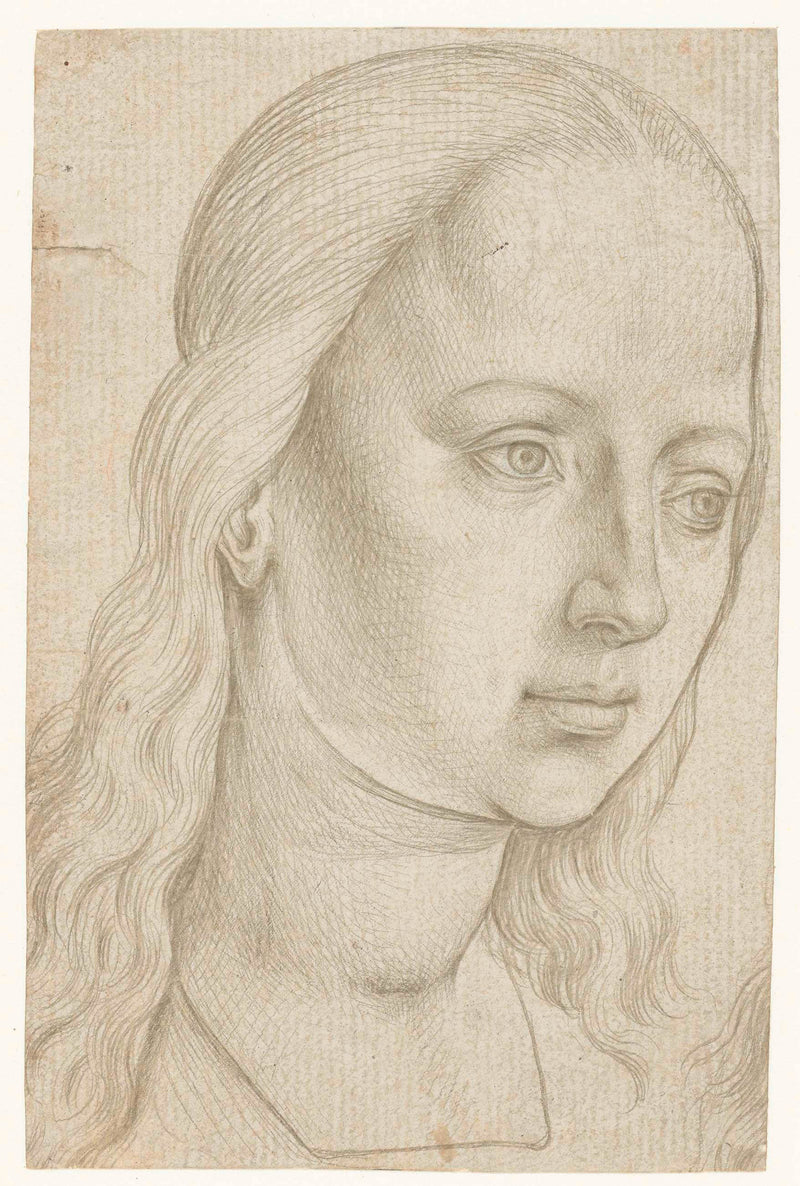 unknown-1440-head-of-a-female-saint-or-mary-art-print-fine-art-reproduction-wall-art-id-aulkz699e