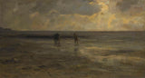 jacob-maris-1890-beach-at-night-art-print-fine-art-reproduction-wall-art-id-aulnp1x2i