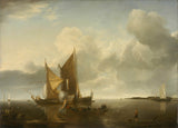 जन-वैन-डे-कैपेल-1655-जहाज-इन-ए-शांत-कला-प्रिंट-ललित-कला-पुनरुत्पादन-दीवार-कला-आईडी-औलो76tgh