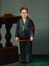 desconhecido-1880-retrato-de-um-menino-com-queixo duplo-impressão-de-arte-reprodução-de-belas-artes-arte-de-parede-id-aulpcdfsr