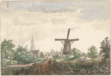 jacob-van-liender-1706-amersfoort-art-print-incə-art-reproduksiya-divar-art-id-aun2xoos3-ə doğru-leusdense-baxış