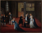 anonimni-1788-oproštaj-od-Luja-XVI-njegove-porodici-20-januar-1793-umjetnička-štampa-likovna-umjetnička-reprodukcija-zidna umjetnost