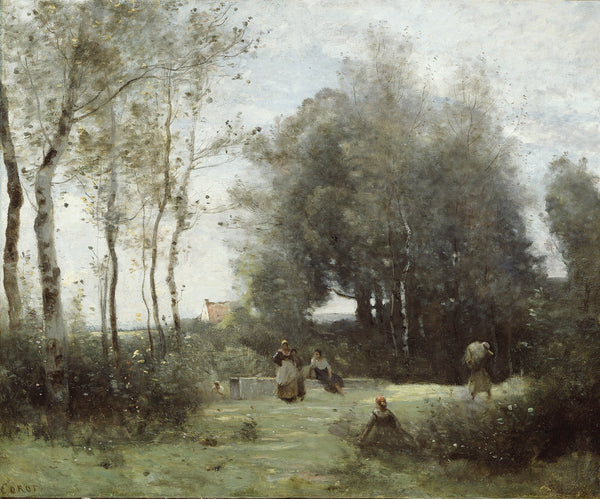 jean-baptiste-camille-corot-1872-arleux-palluel-the-bridge-of-trysts-art-print-fine-art-reproduction-wall-art-id-auotnl1p7