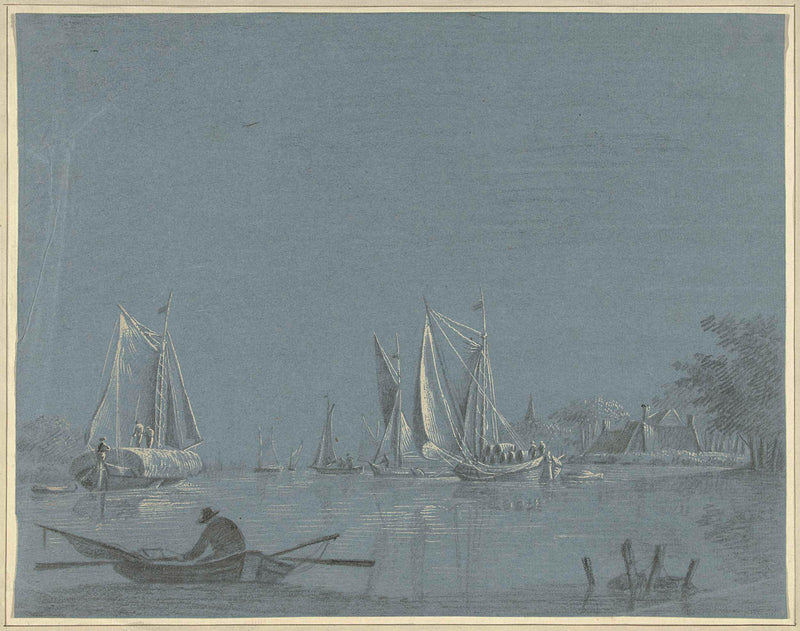 unknown-1700-boats-on-the-water-in-the-foreground-a-rowing-boat-art-print-fine-art-reproduction-wall-art-id-auox9z0lc