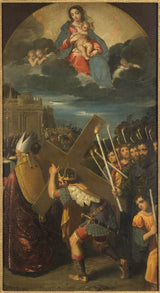 斯卡塞利諾皇帝希拉克略背負十字架前往耶路撒冷的方式藝術印刷美術複製品牆壁藝術 id-auppbkkai