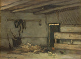 johan-hendrik-weissenbruch-1895-stabile-interni-stampa-d'arte-riproduzione-d'arte-wall-art-id-auq8ev3wc