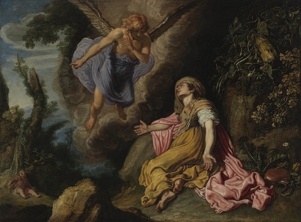 pieter-lastman-1614-hagar-and-the-angel-art-print-fine-art-reproduction-wall-art-id-auqk9znzp