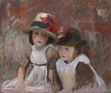 Џон-сингер-Сарџент-1890-селски-деца-уметност-печатење-фина-уметност-репродукција-ѕид-уметност-ид-аушрхех