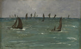 edouard-manet-1873-bote-by-berck-sur-mer-kunsdruk-fynkuns-reproduksie-muurkuns-id-autctwech