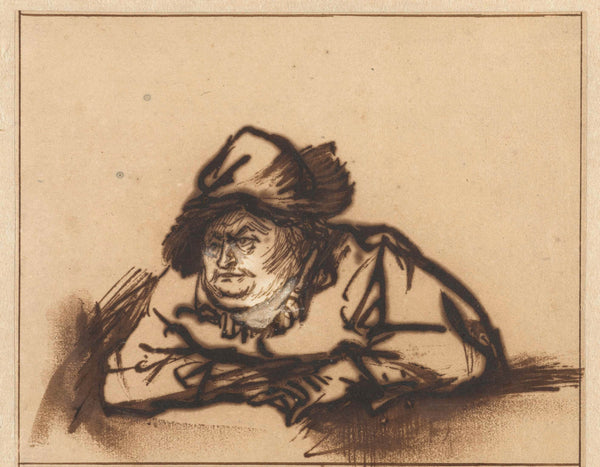 rembrandt-van-rijn-1616-portrait-of-the-actor-william-bartholsz-ruyter-art-print-fine-art-reproduction-wall-art-id-auv55n88t
