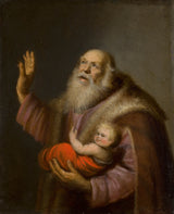 ανώνυμος-1700-simeon-and-the-christ-child-art-print-fine-art-reproduction-wall-art-id-auvn8wpey