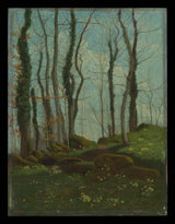 paul-sebillot-1874-vår-i-Bretagne-konst-tryck-fin-konst-reproduktion-väggkonst-id-auvruufk1