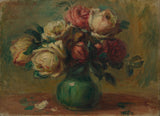 pierre-auguste-renoir-1890-hoa hồng-trong-một-bình-nghệ thuật-in-mỹ thuật-tái tạo-tường-nghệ thuật-id-auxrgkizo