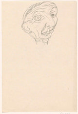 レオ・ゲステル-1891-病床の上のレオ・ゲステルの風刺画-頭の研究-アート-プリント-ファインアート-複製-壁-アート-id-auy0wuvvi